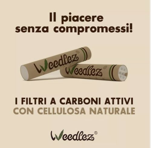 Weedlez® 50/250 pezzi SLIM 7mm ai carboni attivi