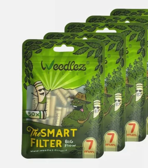 Weedlez® 50/250 pezzi SLIM 7mm ai carboni attivi